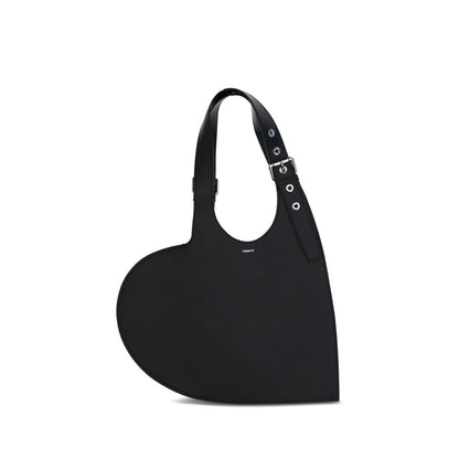 Coperni Black Calf Leather Bos Taurus Shoulder Bag