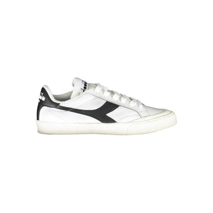 Diadora White Fabric Sneaker