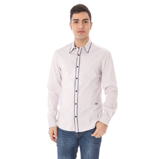 Costume National Pink Cotton Shirt