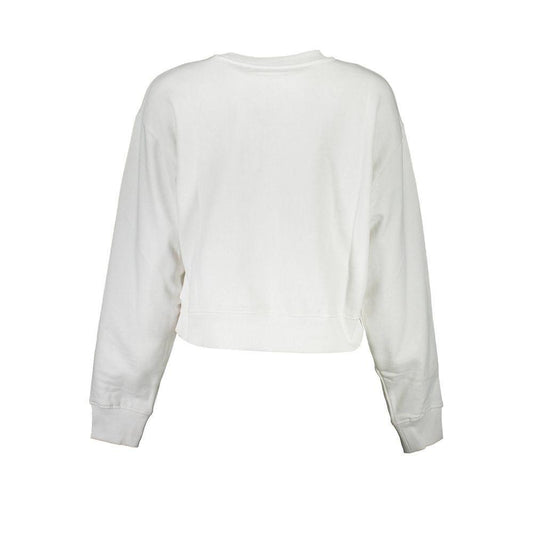 Guess Jeans White Cotton Sweater GU-10208-XXL