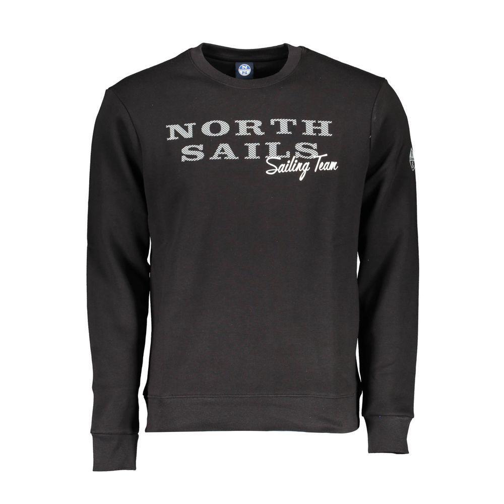 North Sails Black Cotton Sweater