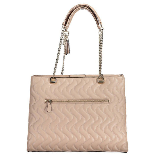 Guess Jeans Pink Polyethylene Handbag GU-22364