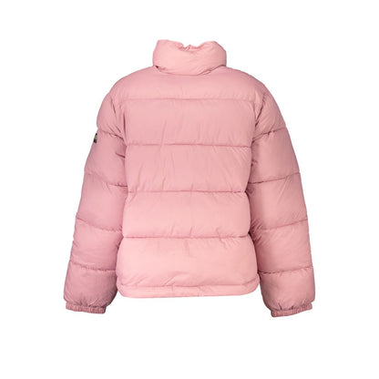 Napapijri Pink Polyamide Jackets & Coat