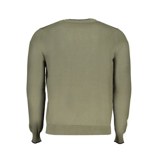 North Sails Green Cotton Sweater NO-29726-XL