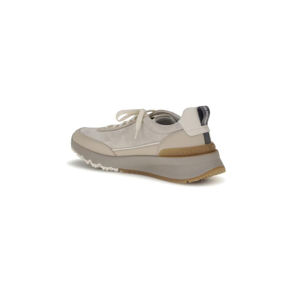 Brunello Cucinelli Leather Sneakers BR-MZUSGGO278CKY76-EU45/US12