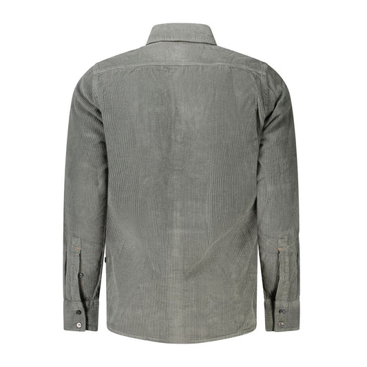 Hugo Boss Green Cotton Shirt BO-34546-S