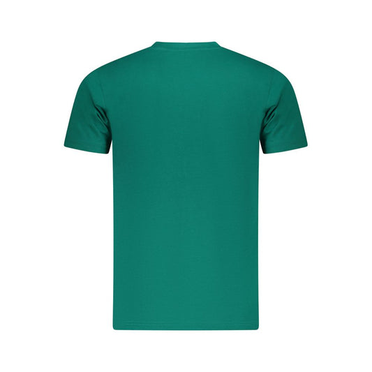 Cavalli Class Green Cotton T-Shirt CA-36664-L