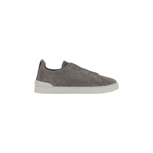 ZEGNA Suede leather Sneakers ZE-LHSOYS4667ZGME-EU41.5/US8.5
