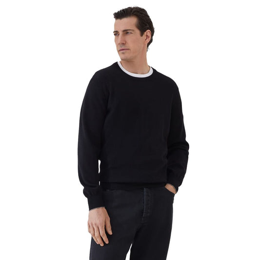Brunello Cucinelli Black Cashmere Sweater BR-15832-IT54 | XXL