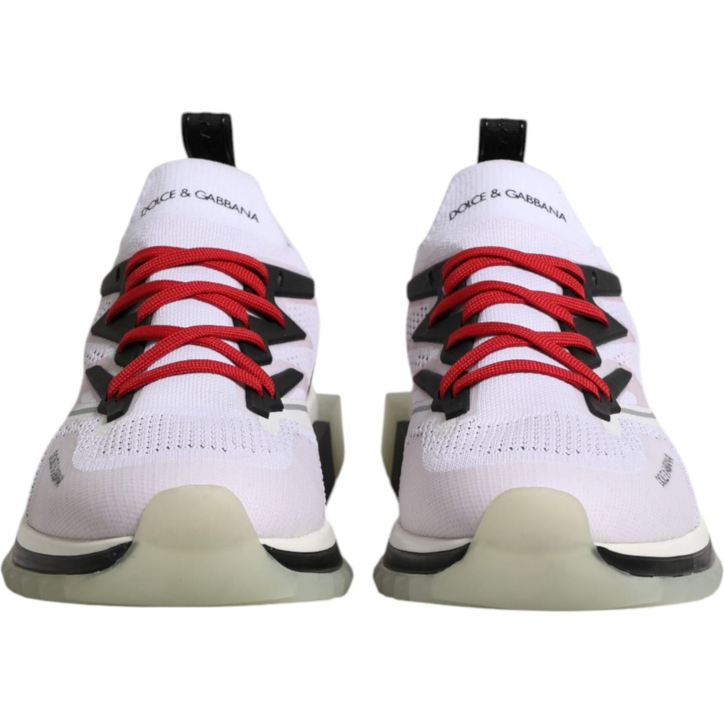 Dolce & Gabbana White SORRENTO Sport Stretch Sneakers Shoes