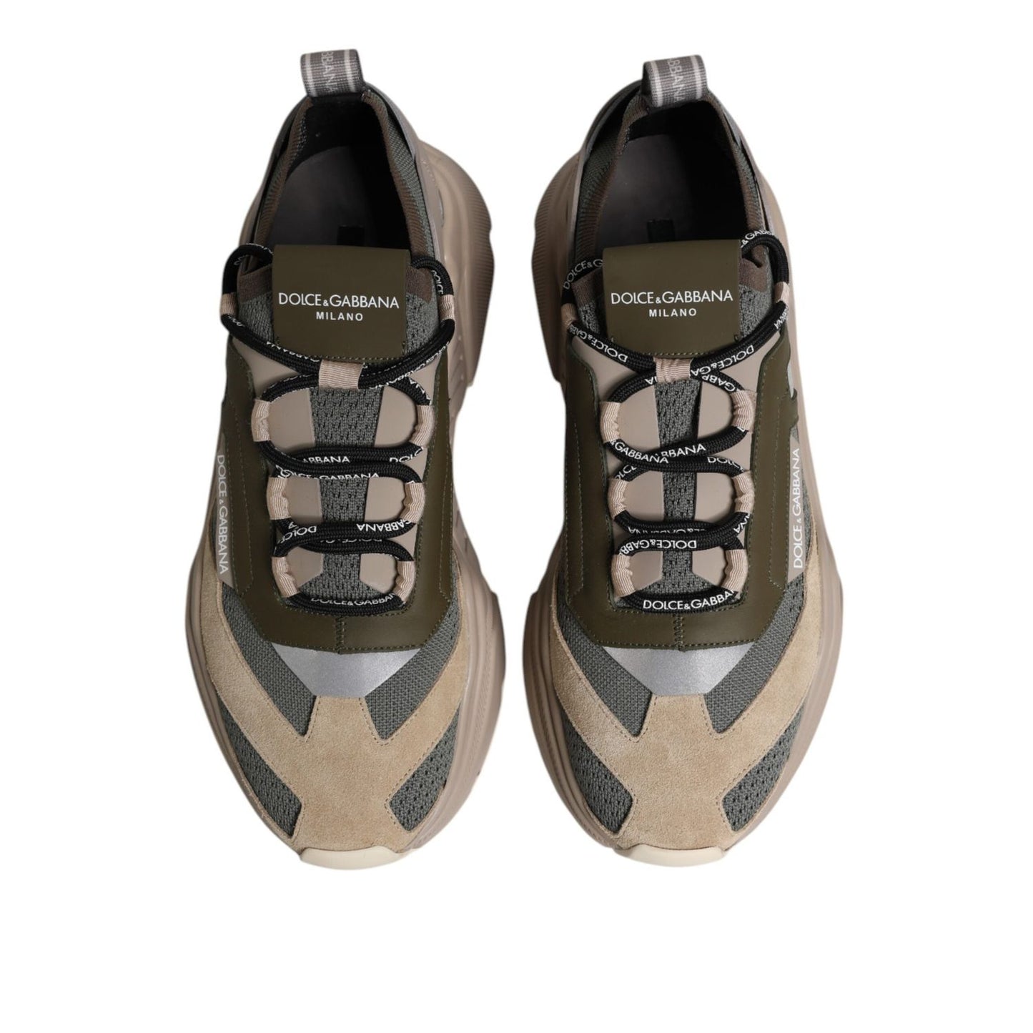 Dolce & Gabbana Multicolor Daymaster Low Top Sneakers Shoes MV7791-41