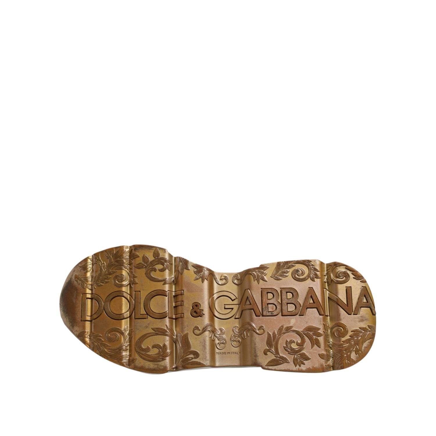 Dolce & Gabbana White Daymaster Leather Low Top Sneakers Shoes