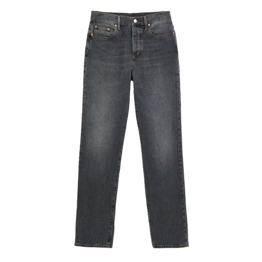Gucci Gray Cotton Jeans Denim GU-976920051490-W30
