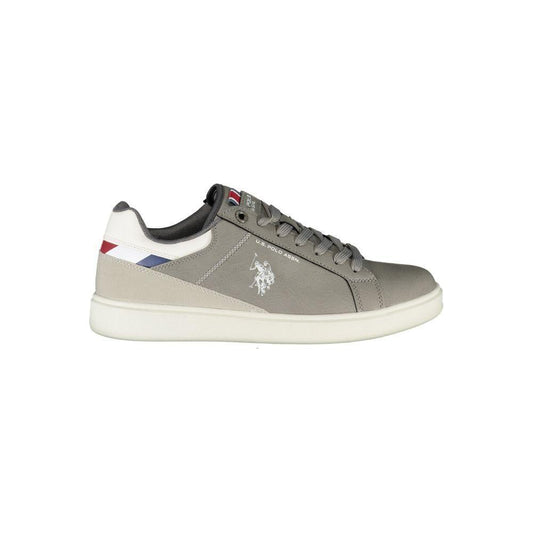 U.S. POLO ASSN. Gray Polyester Sneaker US-23745-EU44/US11