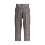 Brunello Cucinelli Lurex effect Pants BR-MP517P8958C1141-IT44 | L