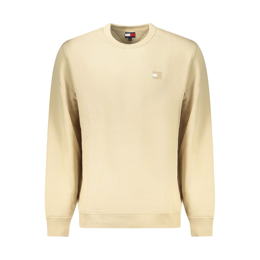 Tommy Hilfiger Beige Cotton Men Sweater TO-39306-S
