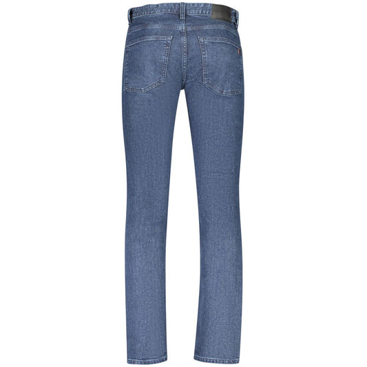 Hugo Boss Blue Cotton Men's Slim Fit Jean BO-39322-W36 | L32