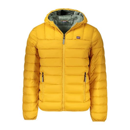 Norway 1963 Yellow Polyamide Men Jacket NO-39354-M
