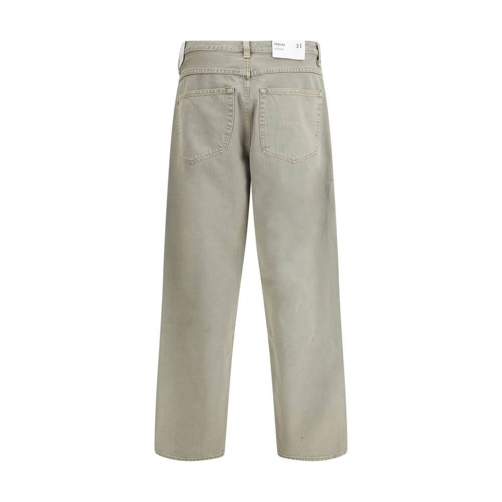 Agolde Gray Cotton Jeans Denim