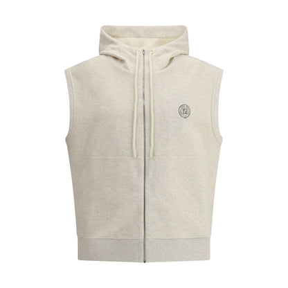 Fendi Gray Cotton Sweatshirt