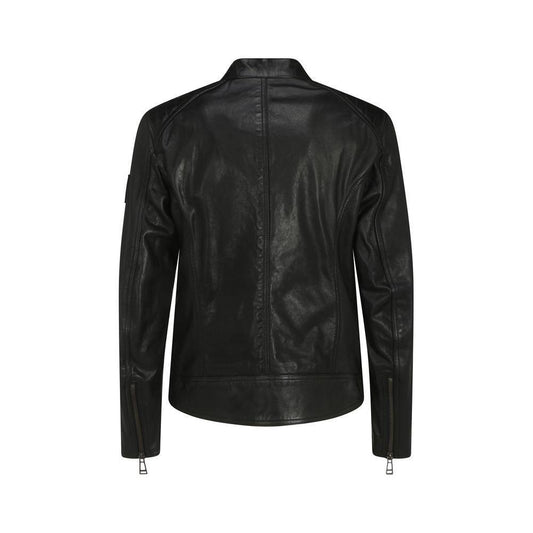 Belstaff Lambskin V Racer Jacket BE-100038BLACK-IT46 | S