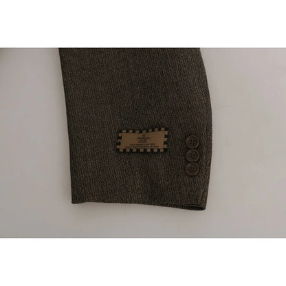 Dolce & Gabbana Brown Single Breasted Wool Suit