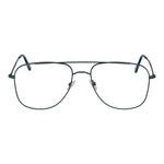 Alt Tag: Andy Wolf Green Unisex Glasses Frame, metal full-rim aviator design with green finish, includes demo lenses and branded case.