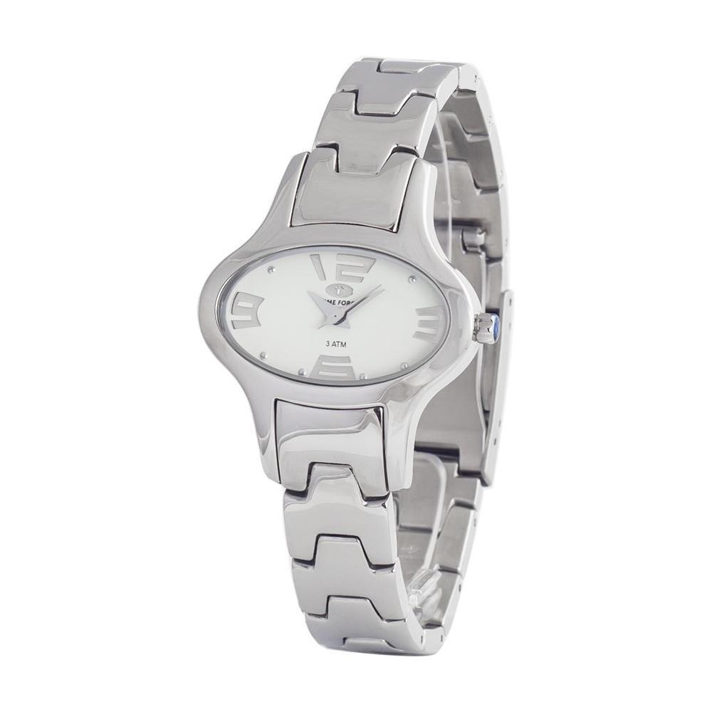 Time Force Silver Stainless Steel Watch