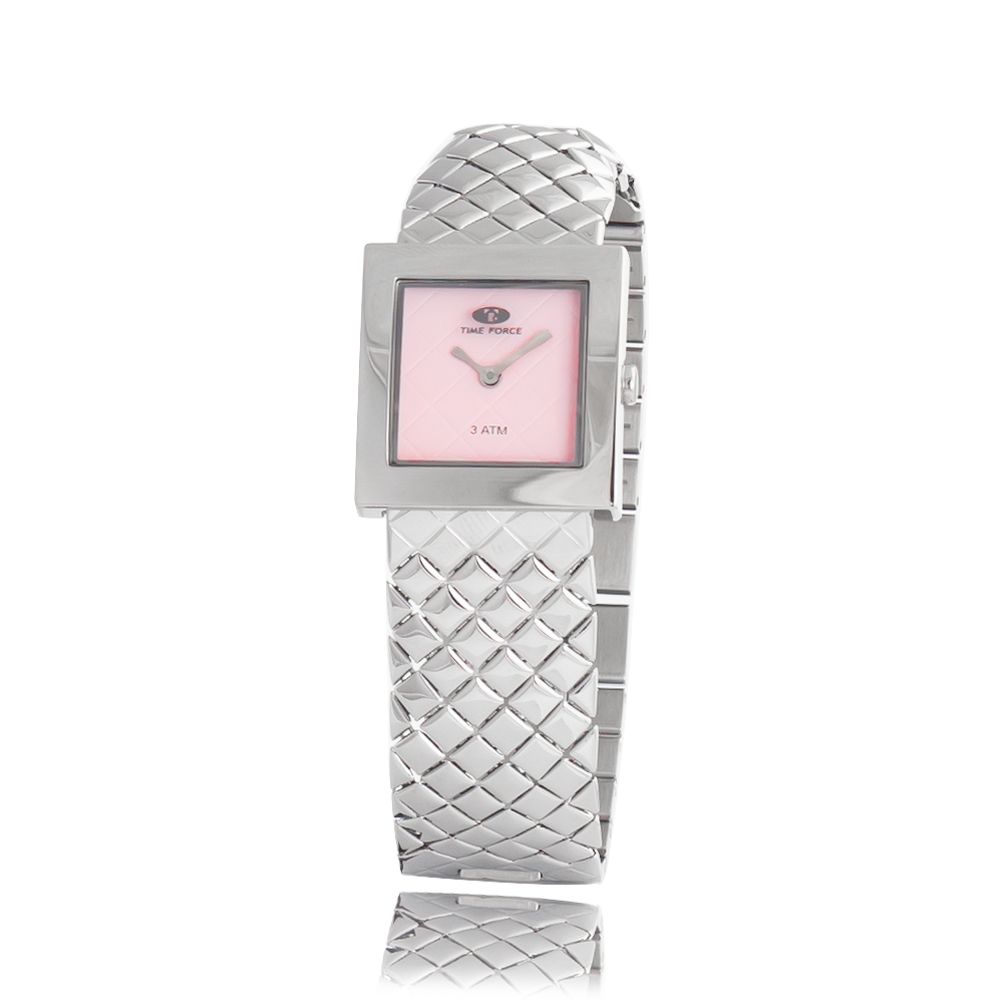 Time Force Silver Stainless Steel Dress Watch