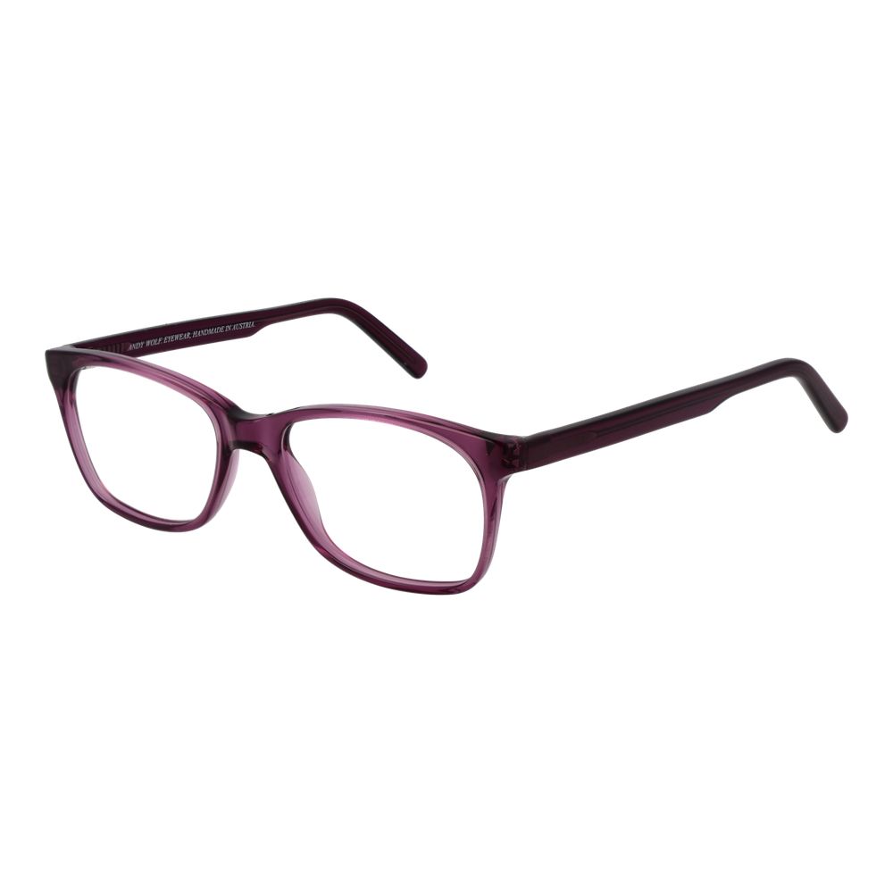 Andy Wolf Purple Unisex Glasses Frame