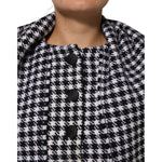 Dolce & Gabbana Multicolor Wool Monochrome Patterned Jacket JKT41567-38