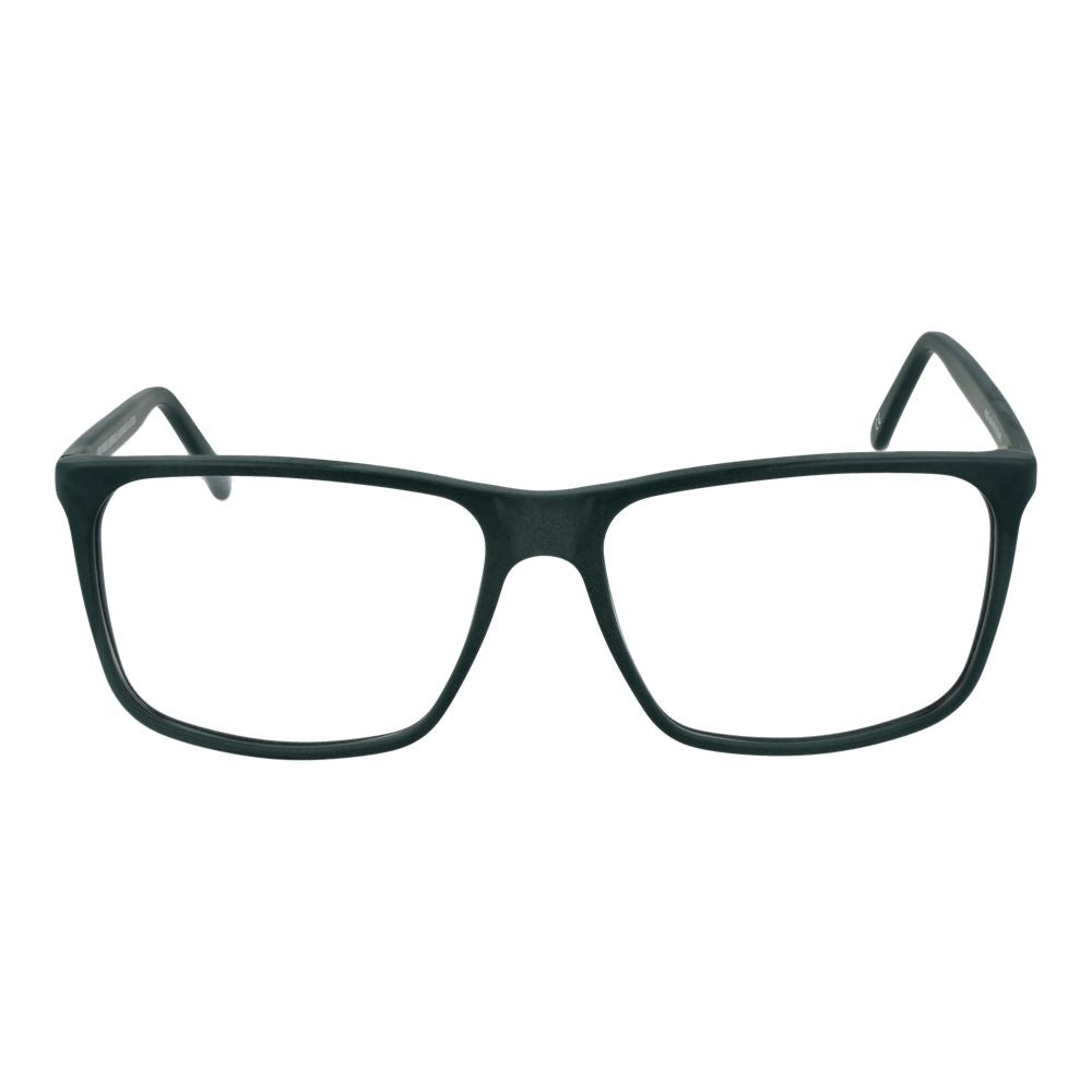 Andy Wolf Green Unisex Glasses Frame in full-rim acetate material
