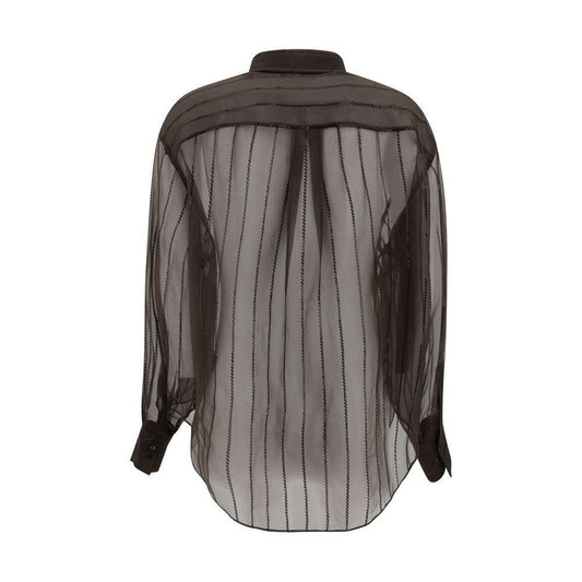 Brunello Cucinelli Silk Shirt BR-MF940RI516C4222-S