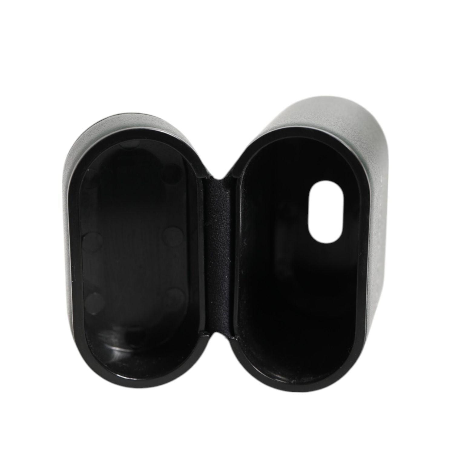 Dolce & Gabbana Black Leather Logo Print Flip Holder Men Airpods Case