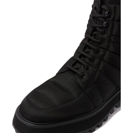 Dolce & Gabbana Black Nylon Boot