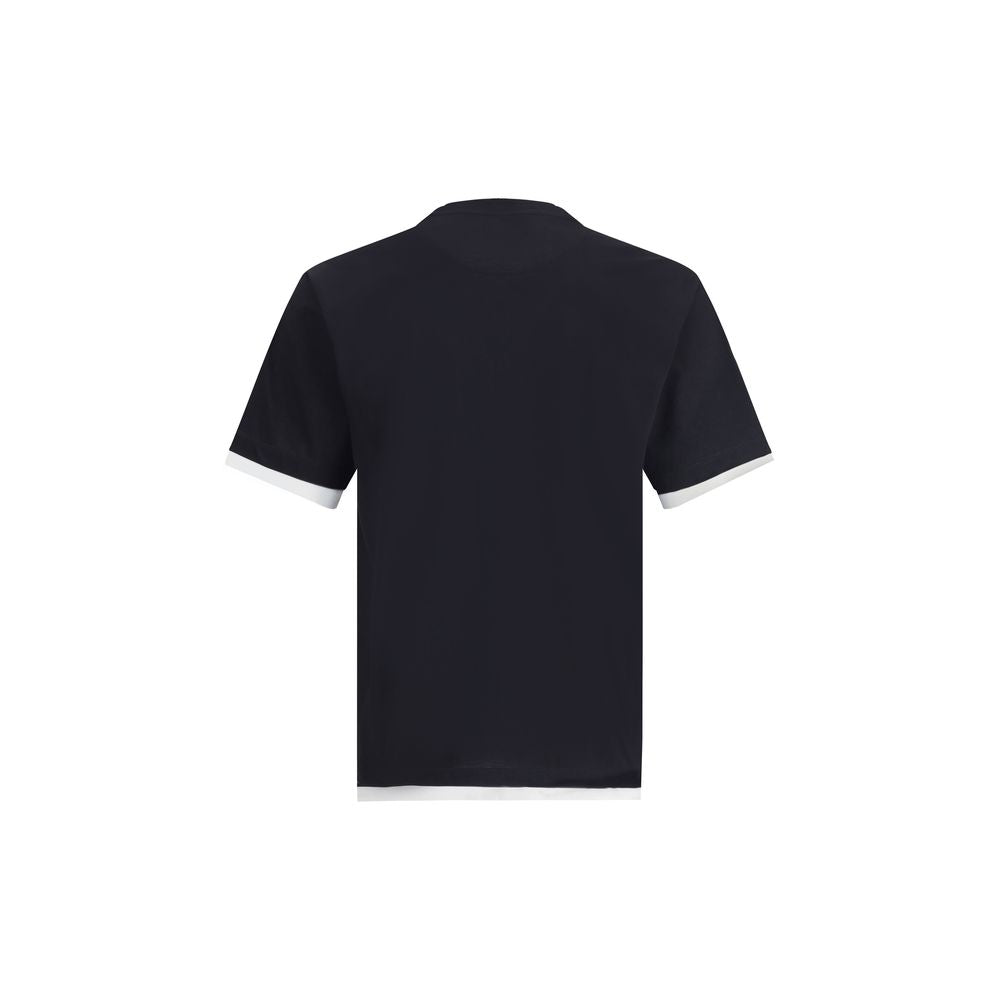 Prada Double layer T-Shirt PR-UJN912SWMO11CDF0967-L