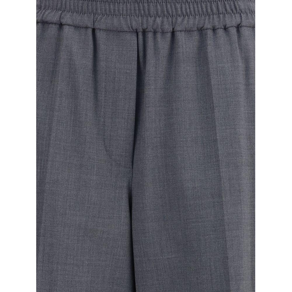 Brunello Cucinelli Palazzo Pants BR-MPW07P9002C4078-IT42 | L