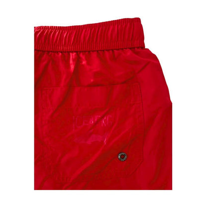 Iceberg Red Polyester Men's Swim Short