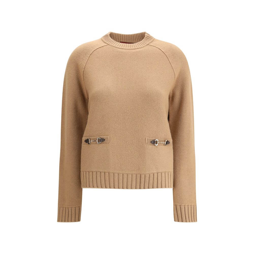 Gucci Beige Wool Sweatshirt