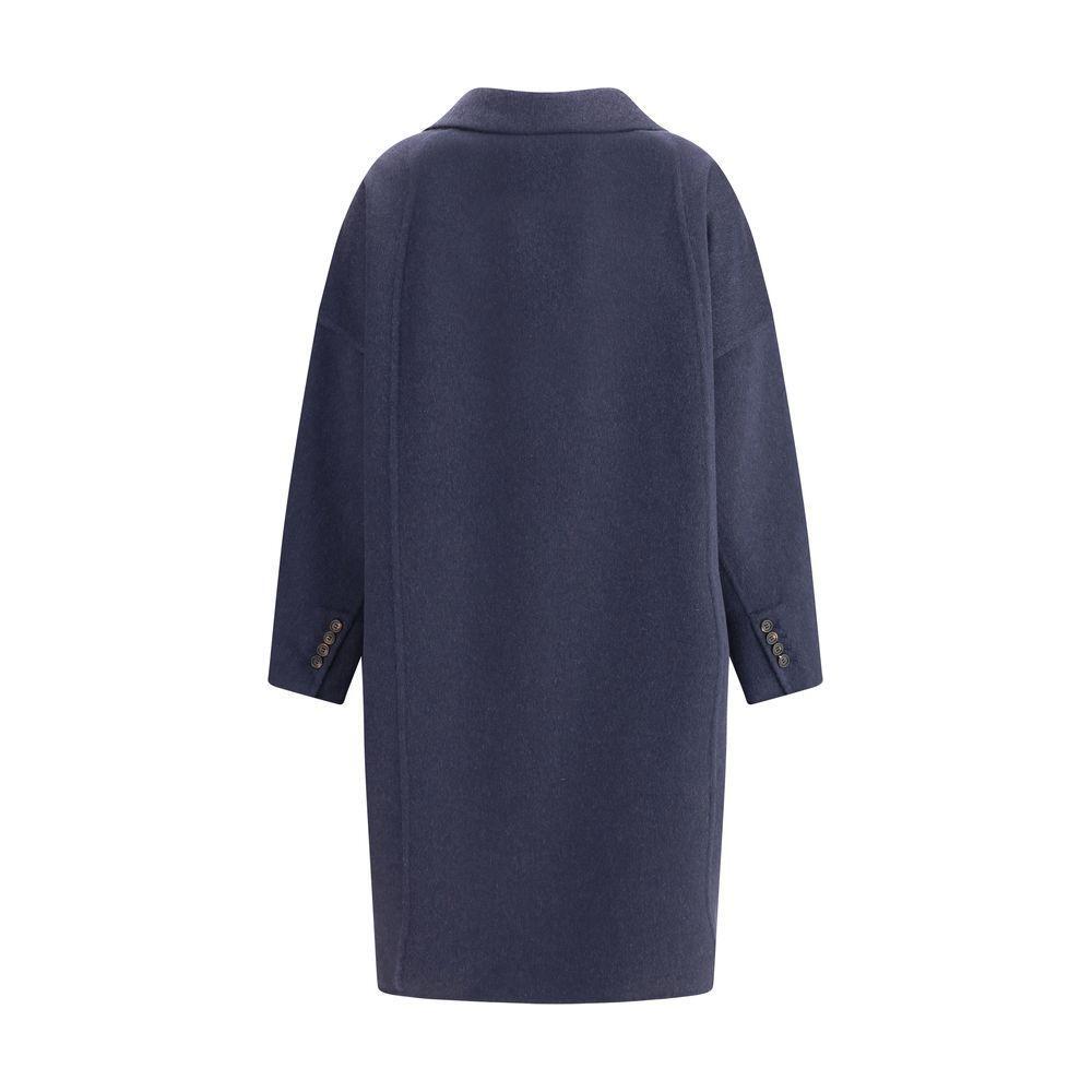 Brunello Cucinelli Cashmere Coat BR-MD5039677C7186-IT36 | XS