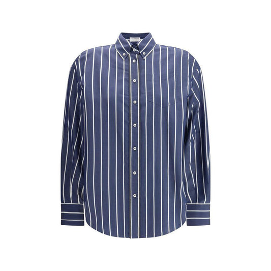 Brunello Cucinelli Striped Shirt BR-MP752ND706C019-L
