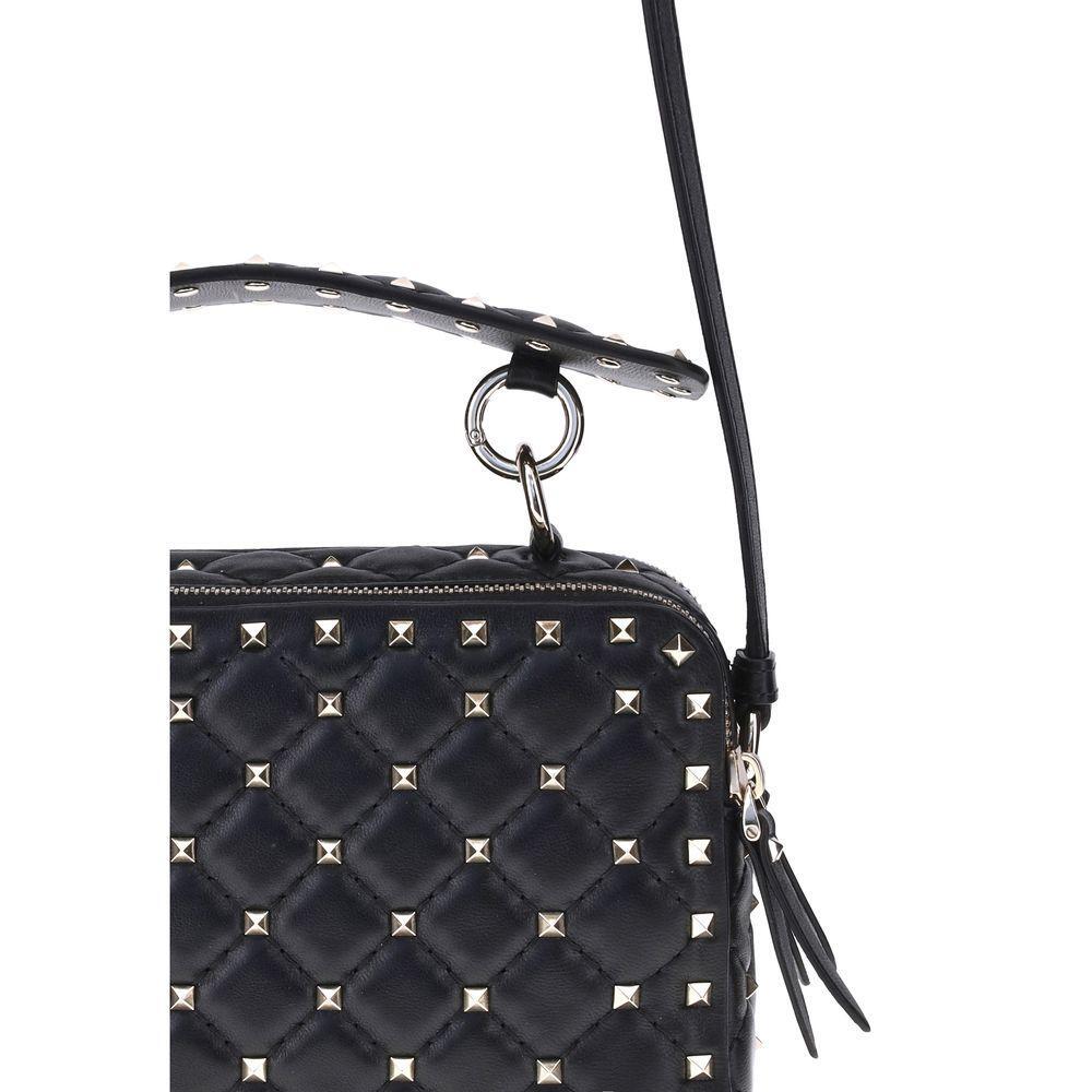 Valentino Garavani Rockstud Spike Shoulder Bag VA7W2B0Q94NAP0NOBB