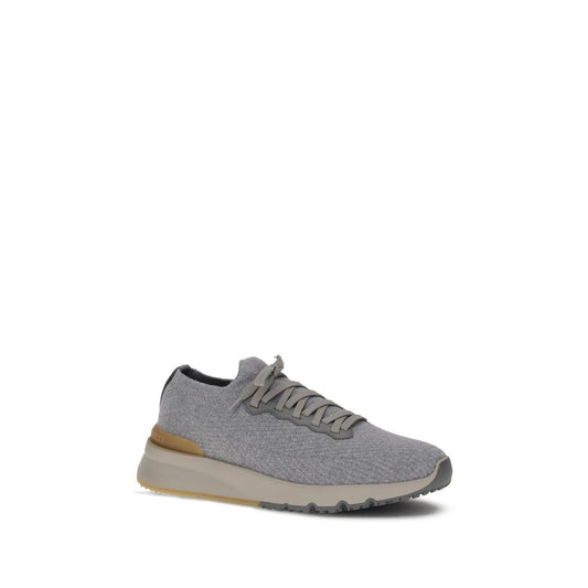 Brunello Cucinelli Wool Sneakers BR-MZUWLBO253CYM46-EU39/US6