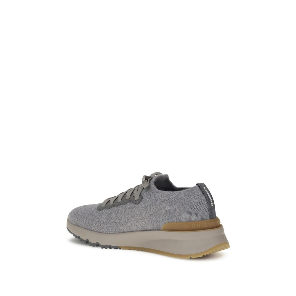 Brunello Cucinelli Wool Sneakers BR-MZUWLBO253CYM46-EU39/US6