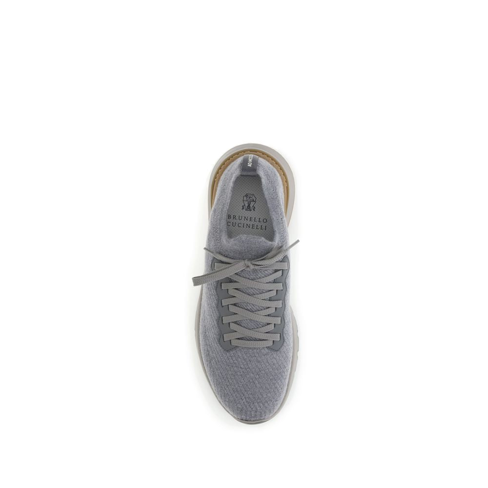 Brunello Cucinelli Wool Sneakers BR-MZUWLBO253CYM46-EU39/US6
