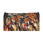 Dolce & Gabbana Multicolor Marble Print Satin Trouser Pants PAN74868