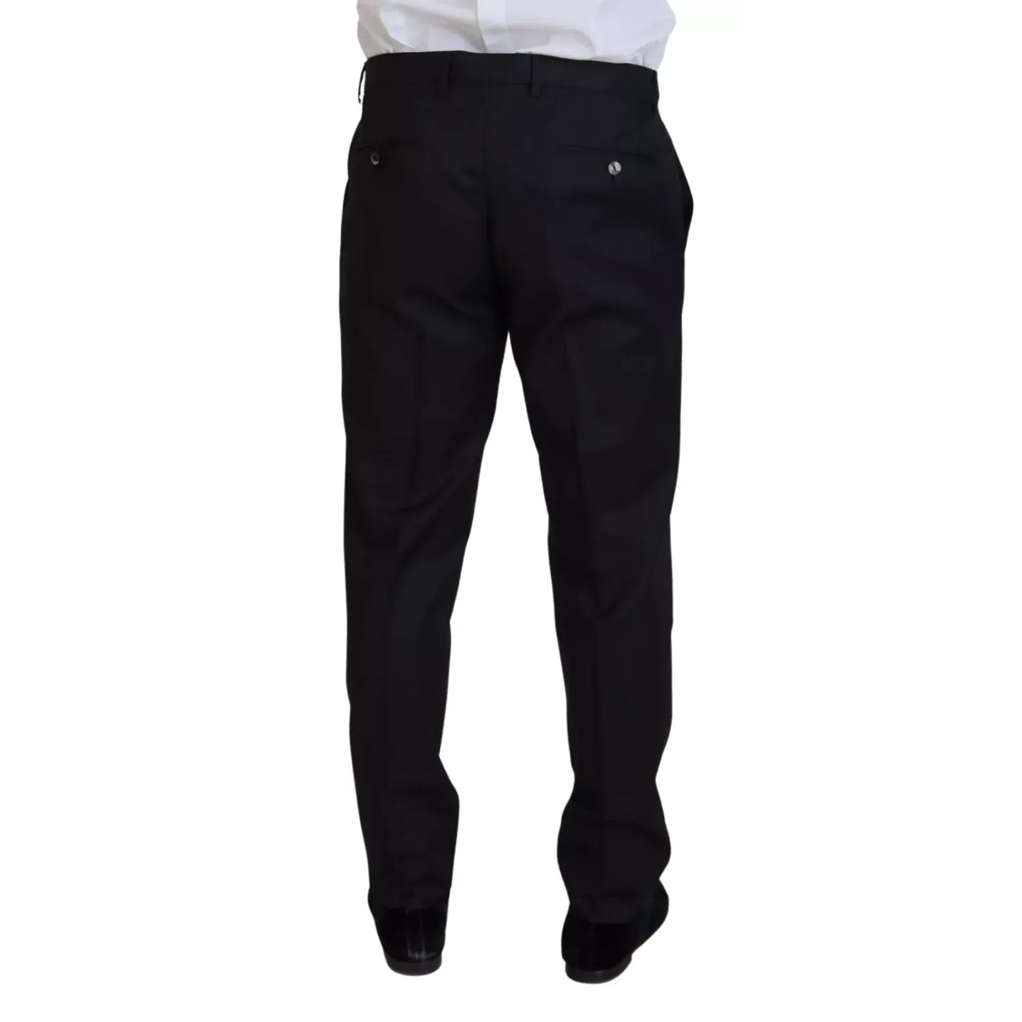 Dolce & Gabbana Melange Grey Wool 2 Piece MARTINI Suit