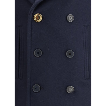 Givenchy Blue Wool Coat