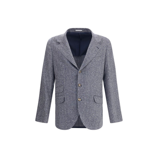 Brunello Cucinelli Herringbone Blazer BR-MV4177BWDC1020-IT54 | XXL