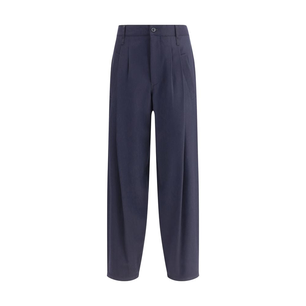 Giorgio Armani Lightweight wool cloth single-dart Pants GI-GM001421UB115-IT46 | S